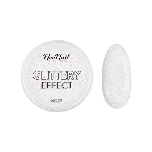 NeoNail Glittery Effect No. 03 Shimmering Powder for Nails 2 g
