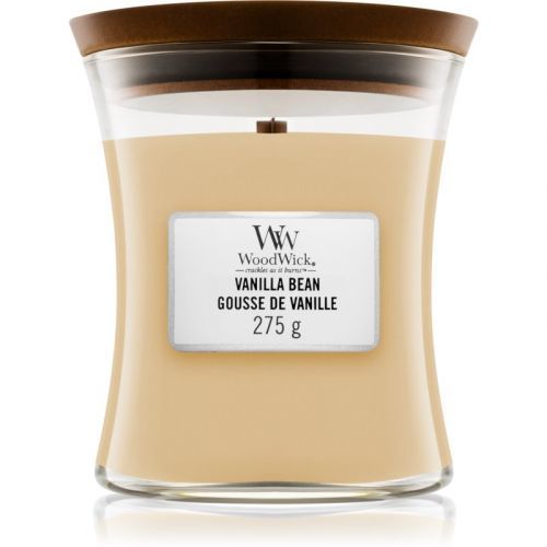Woodwick Vanilla Bean scented candle Wooden Wick 275 g