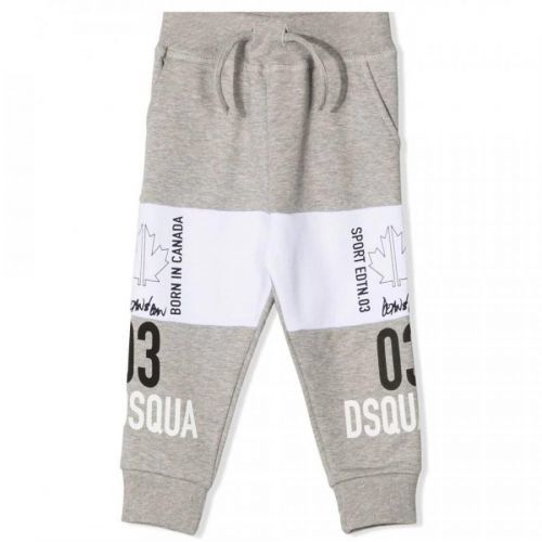 Dsquared2 Cotton Jogger Colour: GREY, Size: 4 YEARS