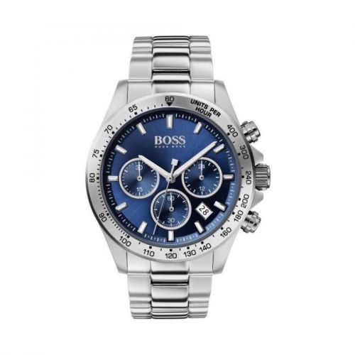Hugo Boss Men's Hero Sport Lux Blue Silver Watch HB1513755