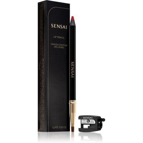 Sensai Lip Pencil Lip Liner with Sharpener Shade 01 Actress Red 1 g