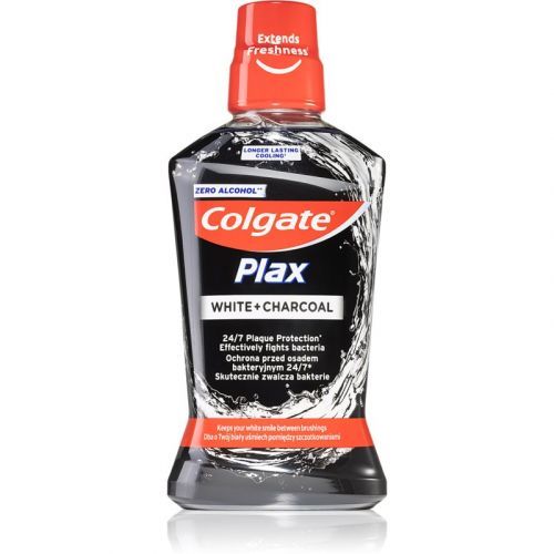 Colgate Plax Charcoal Healthy Gum Mouthwash against Plaque without Alcohol 500 ml