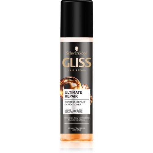 Schwarzkopf Gliss Ultimate Repair Regenerating Leave-In Conditioner for Dry and Damaged Hair 200 ml