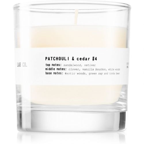 Ambientair Lab Co. Patchouli & Cedar scented candle 200 g