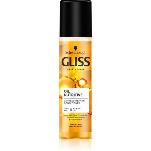 Schwarzkopf Gliss Oil Nutritive Regenerating Balm For Unruly And Frizzy Hair 200 ml