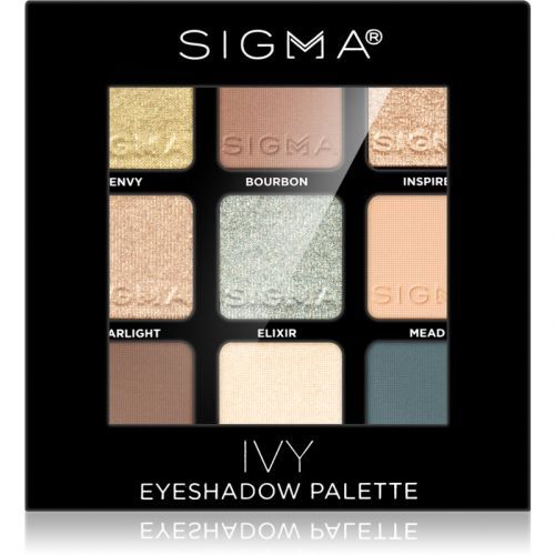Sigma Beauty Eyeshadow Palette Ivy Eyeshadow Palette 9 g