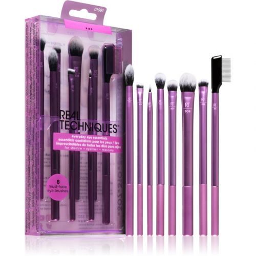 Real Techniques Everyday Essentials Brush Set (for Eye Area)