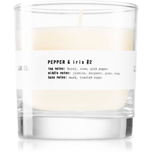 Ambientair Lab Co. Pepper & Iris scented candle 200 g