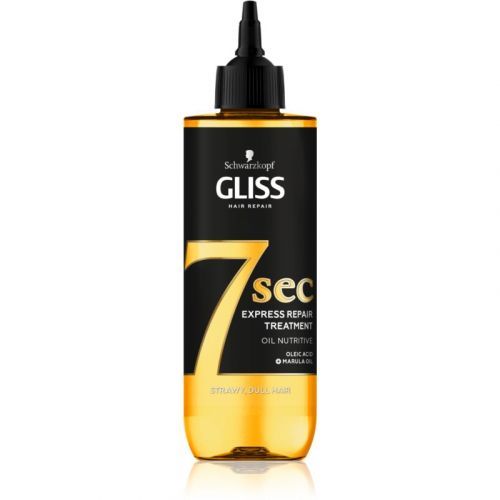 Schwarzkopf Gliss 7 sec Regenerating Treatment For Thin, Stressed Hair 200 ml