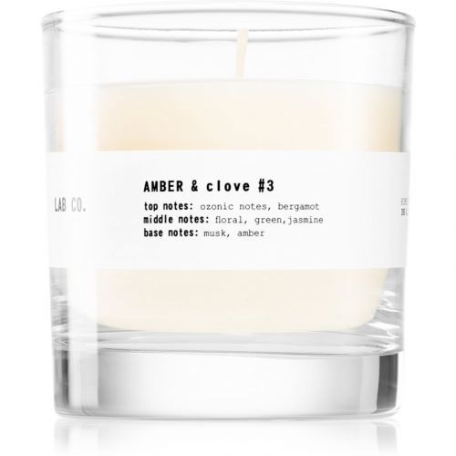 Ambientair Lab Co. Amber & Clove scented candle 200 g