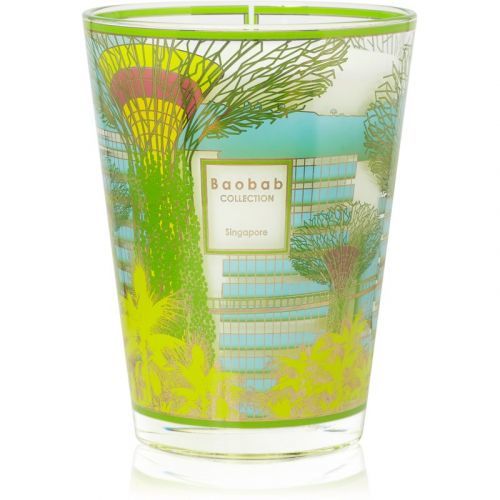 Baobab Cities Singapore scented candle 24 cm