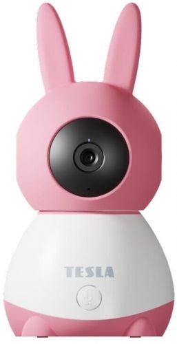 Tesla Smart Camera 360 Baby Pink-White