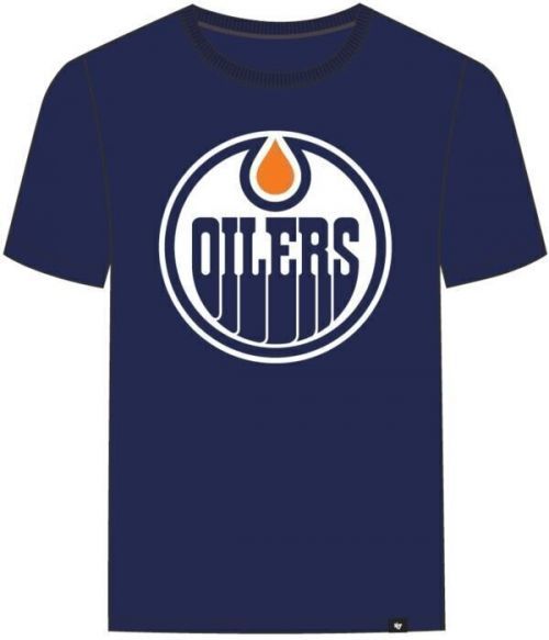 Edmonton Oilers NHL Echo Tee Blue M
