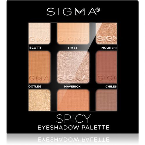 Sigma Beauty Eyeshadow Palette Spicy Eyeshadow Palette 9 g