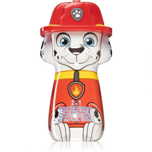 EP Line Paw Patrol Marshall Shower Gel And Shampoo 2 In 1 for Kids 400 ml