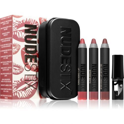 Nudestix Kit Everyday Nude Mini Decorative Cosmetic Set (for Lips and Cheeks)