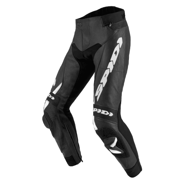 SPIDI RR PRO 2 SHORT BLACK WHITE MOTORCYCLE PANTS 7