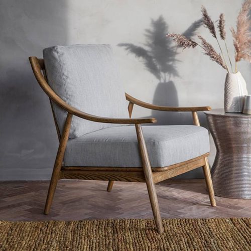 Reliant Armchair Natural Linen