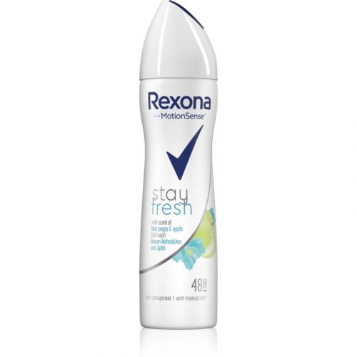 Rexona Stay Fresh Blue Poppy & Apple Antiperspirant Spray 48h 150 ml
