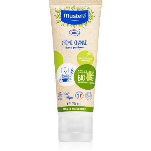 Mustela BIO Diaper Rash Cream for Children from Birth 75 ml