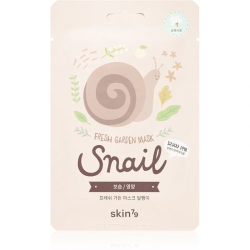 Skin79 Fresh Garden Snail Revitalising Cloth Mask with Snail Extract 23 g
