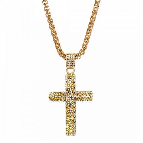 18K Gold Plated Cross Necklace