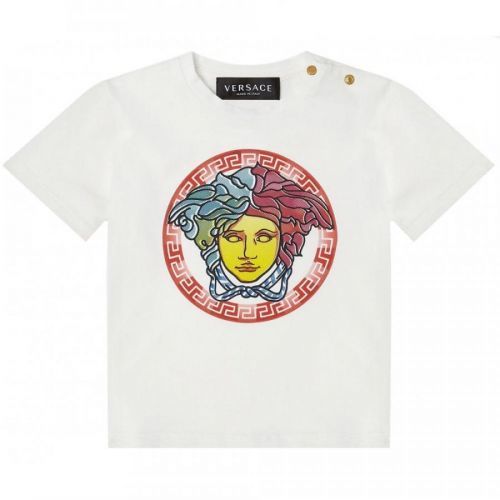 Versace Baby Tshirt Size: 36 MONTHS, Colour: WHITE