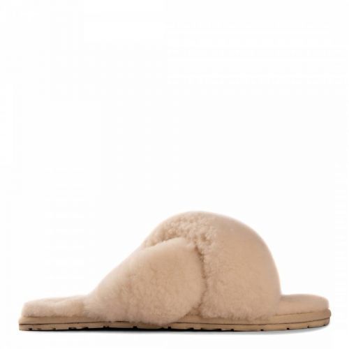 Tan Brighton Crossover Slippers