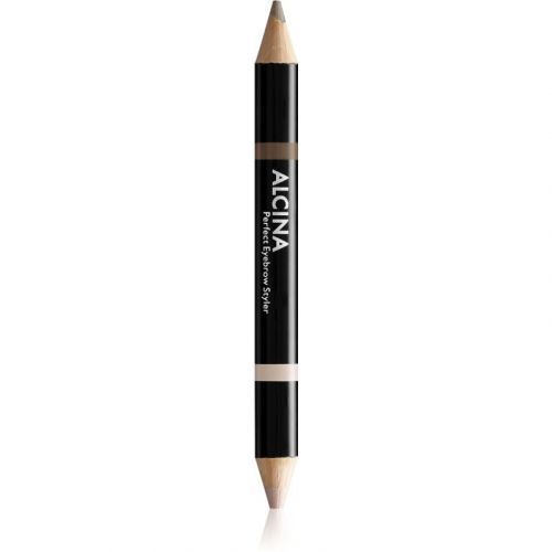 Alcina Decorative Perfect Eyebrow Styler Dual-Ended Eyebrow Pencil Shade 010 Light 3 g