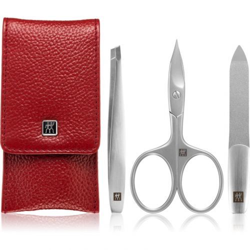 Zwilling Twinox Manicure Set Red (For Women)