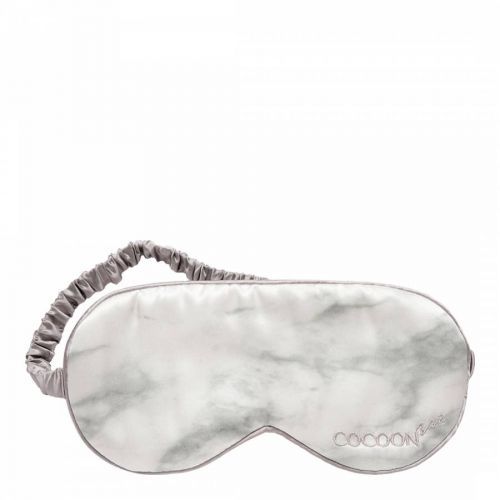 Mulberry Silk  Eye Mask Marble Grey