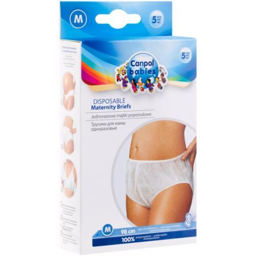 Canpol Babies Maternity Briefs postpartum underwear Size M 5 pc