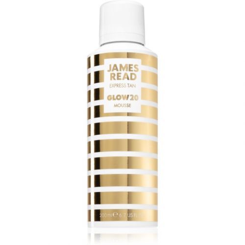 James Read Glow20 Tan Mousse Self-Tanning Mousse for Body 200 ml