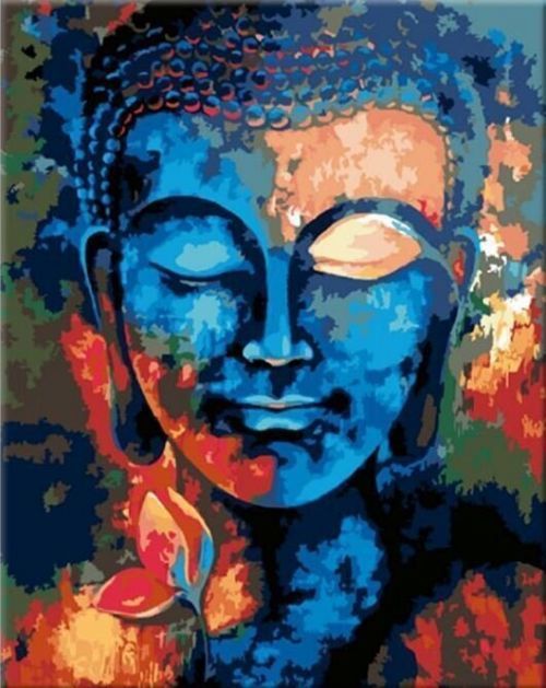 Zuty Painting by numbers Colorful Buddha