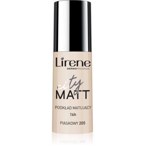 Lirene City Matt Matte Foundation Primer Shade 205 Sand 30 ml