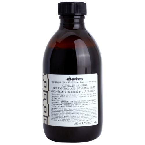 Davines Alchemic Chocolate Shampoo for Hair Color Enhancement 280 ml