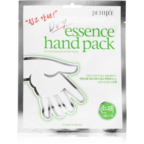 Petitfée Dry Essence Hand Pack Hydrating Hand Mask 2 pc