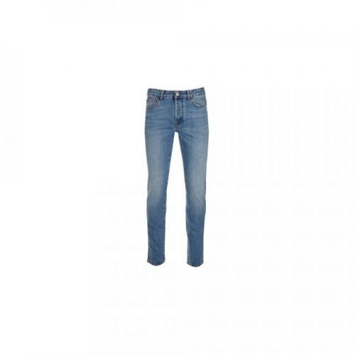 Marcelo Burlon Cross Slim Jean Colour: BLUE, Size: 30