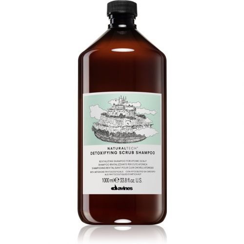 Davines Naturaltech Detexifying Shampoo for Sensitive and Irritated Scalp 1000 ml