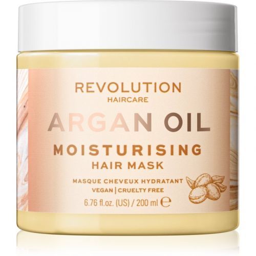 Revolution Haircare Hair Mask Argan Oil Intensive Moisturizing and Nutrify Mask for Hair 200 ml