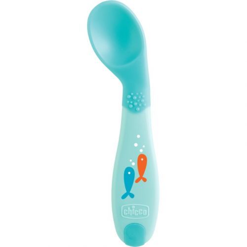 Chicco Take Eat Easy spoon 8m+ Blue 1 pc