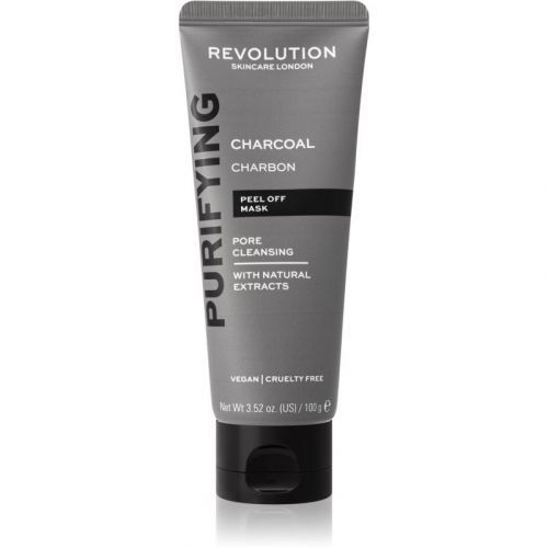 Revolution Skincare Purifying Charcoal Anti-Blackhead Peel-off Mask with Active Charcoal 100 g
