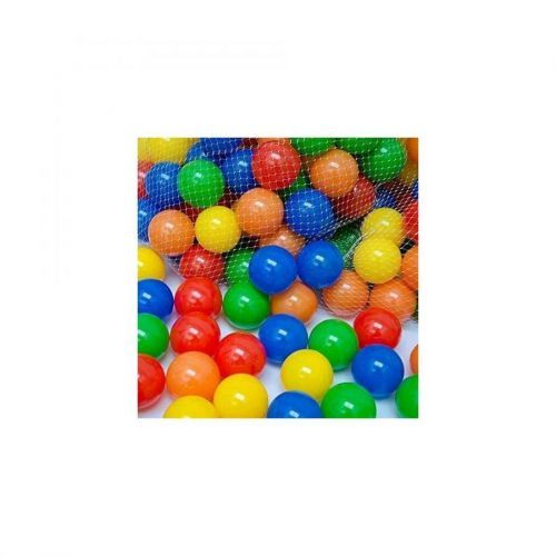 100pc Multi-coloured Plastic Balls For Kids' Ball Pits