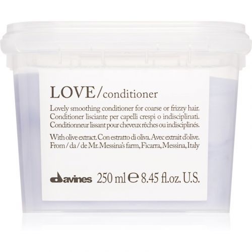 Davines Love Olive Smoothing Conditioner For Unruly And Frizzy Hair 250 ml