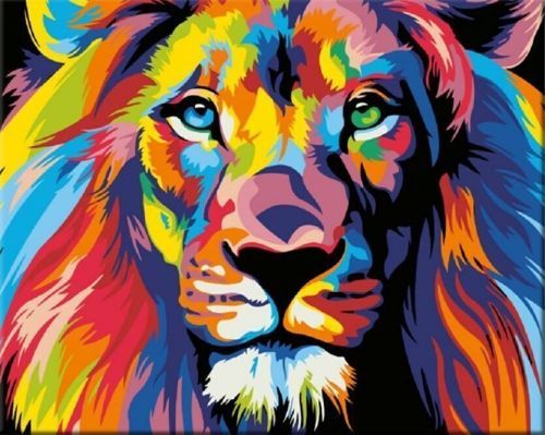 Zuty Painting by numbers Lion