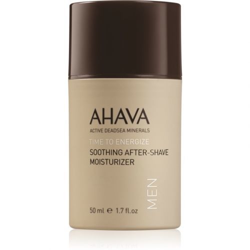Ahava Time To Energize Men Soothing And Moisturizing Cream Aftershave 50 ml