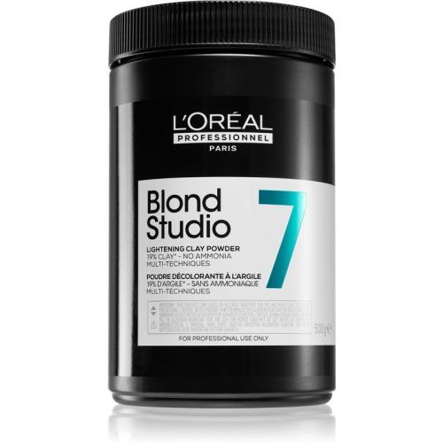 L’Oréal Professionnel Blond Studio Lightening Clay Powder Lightening Powder Ammonia - Free 500 g