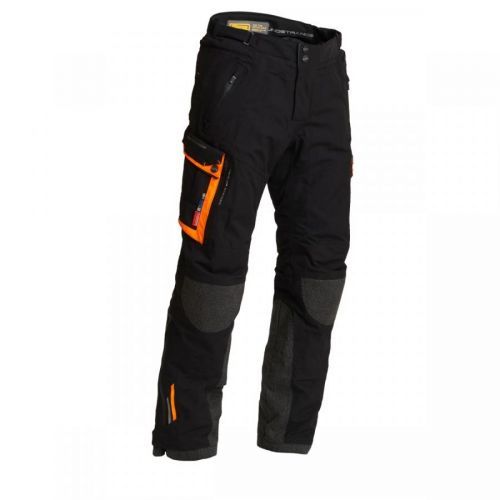 Lindstrands Textile Pants Sunne Black Orange 50