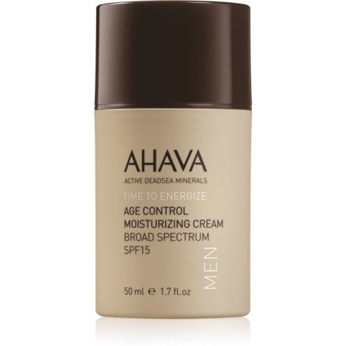 Ahava Time To Energize Men Hydrating Anti - Age Cream SPF 15 50 ml