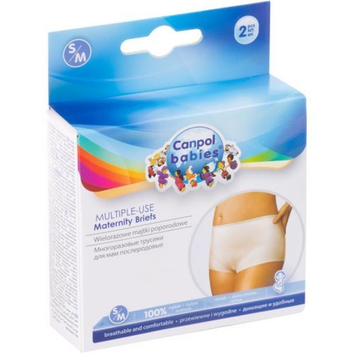 Canpol Babies Maternity Briefs postpartum underwear Size S/M 2 pc